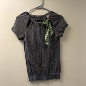 Ted baker top with tie